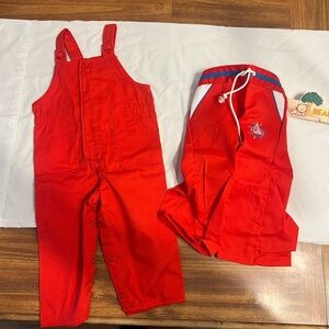 (2) Boys clothing size (12M)